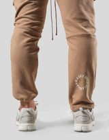 Stretch Sweat Cargo Pants - Beige