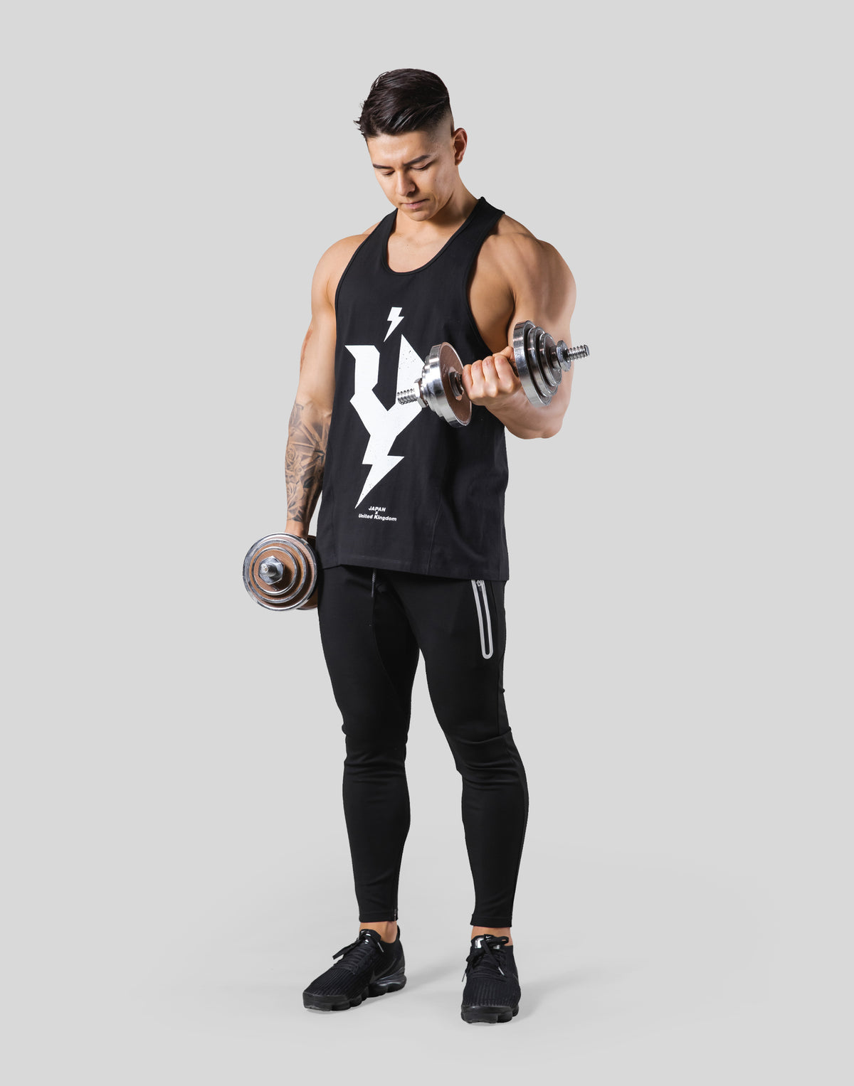 Thunder Y Training Tanktop - Black