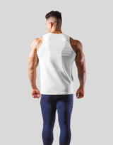 2Way Stretch Standard Tanktop - White