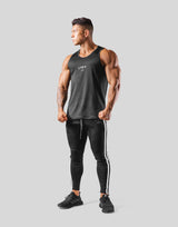 2Way Stretch Standard Tanktop - Black