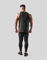 2Way Stretch Standard Tanktop - Black