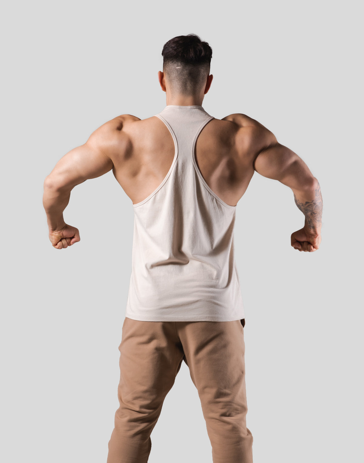 Thunder Y Training Tanktop - Beige