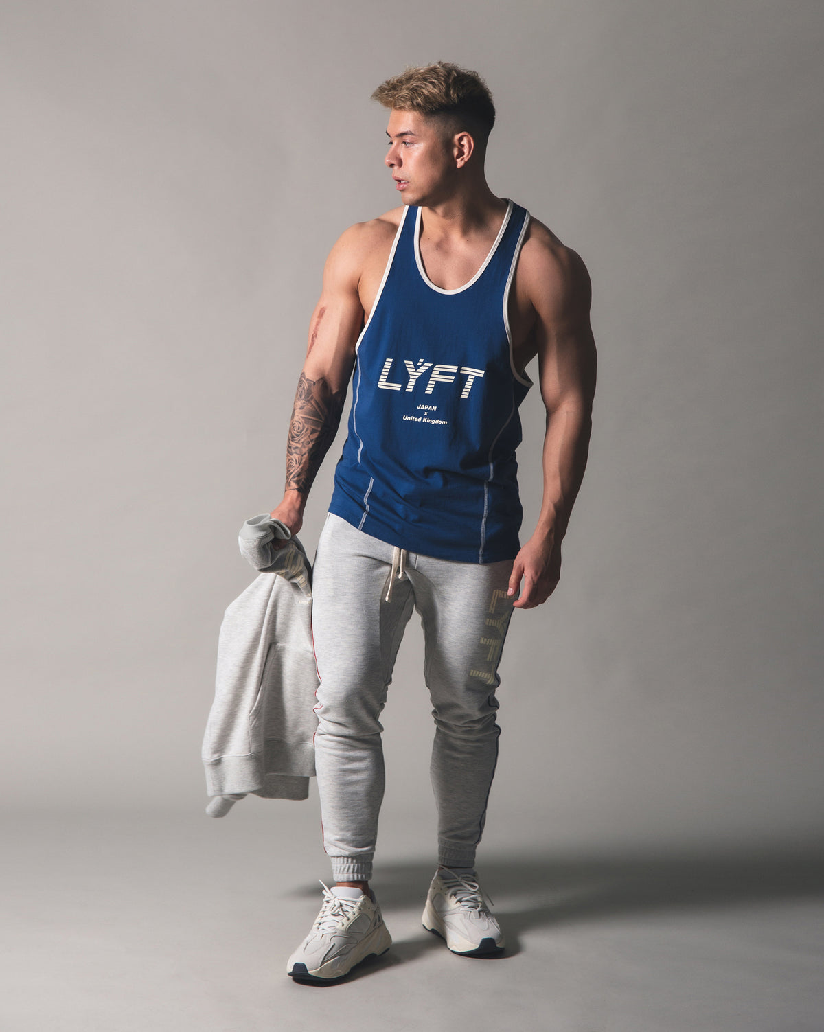 Piping Training Tanktop - Blue