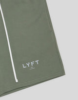 LÝFT x SUNG Sweat Shorts - Olive