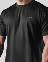 2Way Stretch Standard T-Shirt - Black