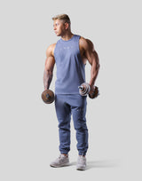 Logo Stitch Drop Tanktop - L.Navy