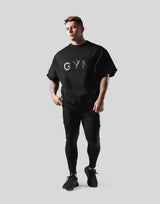 GÝM Sweat Big T-Shirt - Black