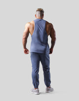 Logo Stitch Drop Tanktop - L.Navy