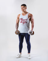 Old Logo Piping Tanktop - Grey