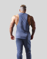 Logo Stitch Drop Tanktop - L.Navy