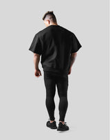 GÝM Sweat Big T-Shirt - Black