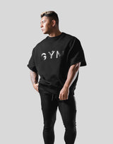 GÝM Sweat Big T-Shirt - Black