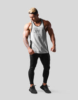 Side Separate Training Tanktop - Grey