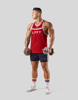 Round Separate Training Tanktop - Red