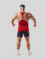 Round Separate Training Tanktop - Red