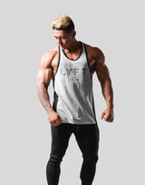 Side Separate Training Tanktop - Grey