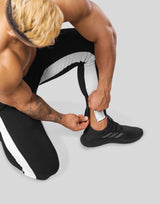 2Way Stretch Both Side Line Pants - Black