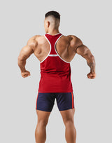 Round Separate Training Tanktop - Red