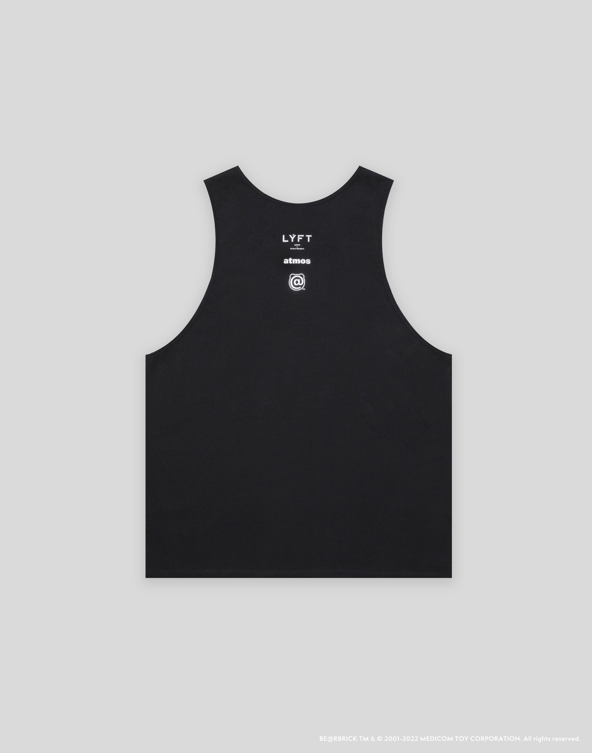 LÝFT×BE@RBRICK×atmos Tanktop - Black