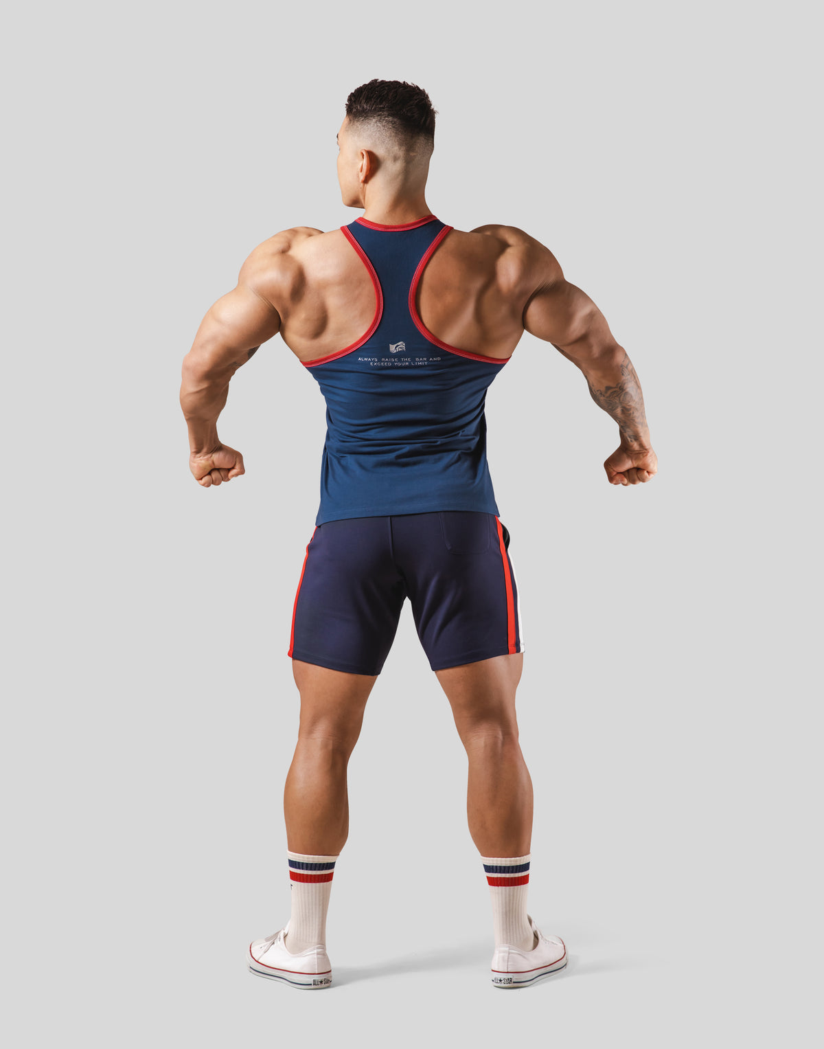 LÝFT Point Logo Standard Tanktop 2 - Navy