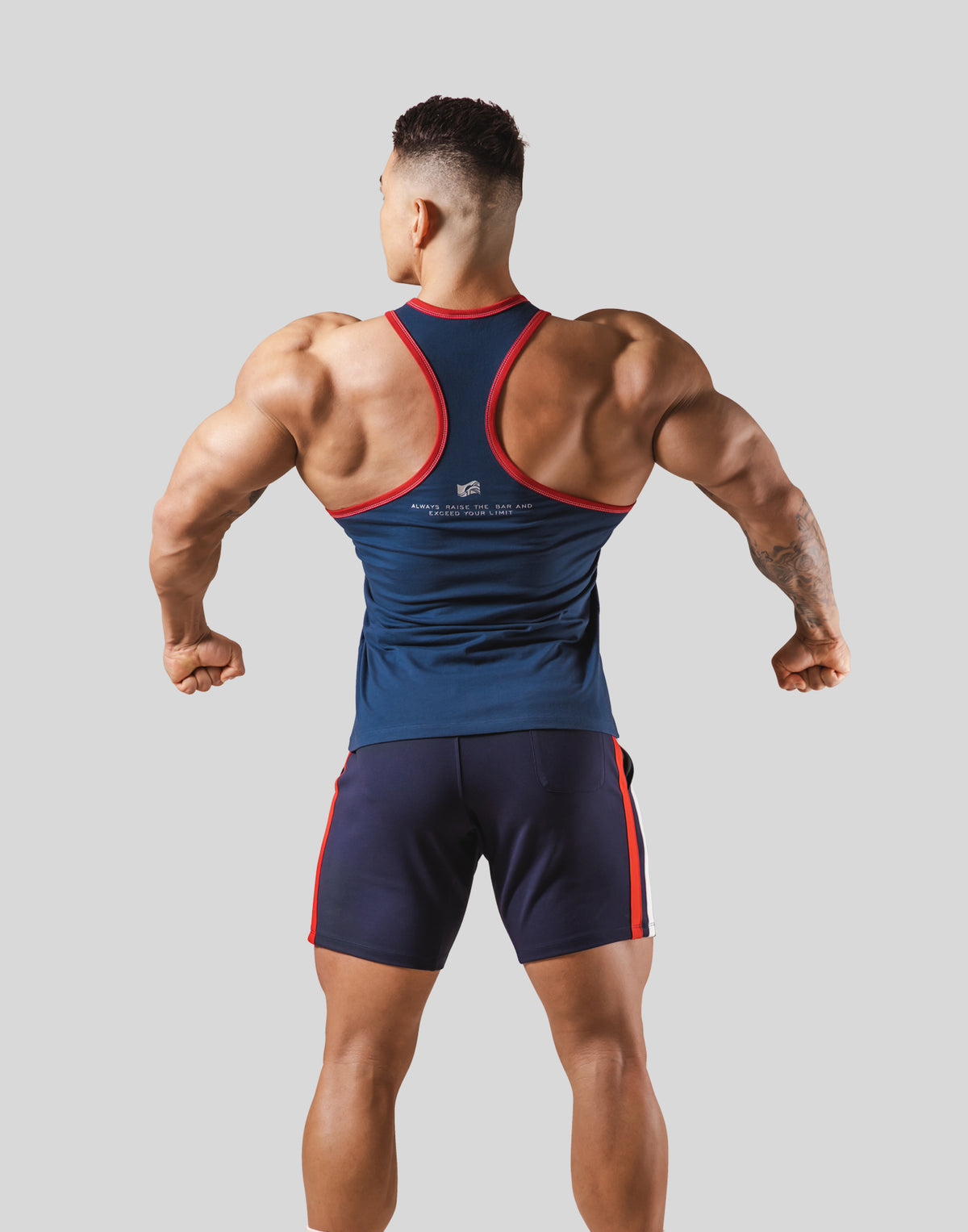 LÝFT Point Logo Standard Tanktop 2 - Navy