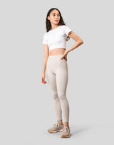 LÝFT Cropped T-Shirt - White