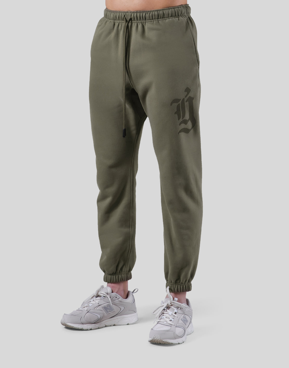 Old English Sweat Pants - Olive