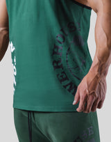 LÝFT × Power House Gym Logo TankTop - Green