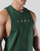 Logo Stitch Drop Tanktop - Green