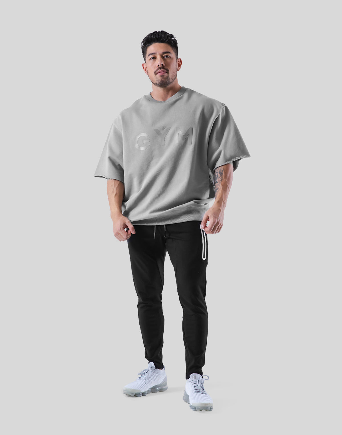 GÝM Sweat Big T-Shirt - Grey