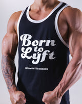 Old Logo Piping Tanktop - Black