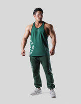 LÝFT × Power House Gym Logo TankTop - Green