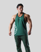 LÝFT × Power House Gym Logo TankTop - Green
