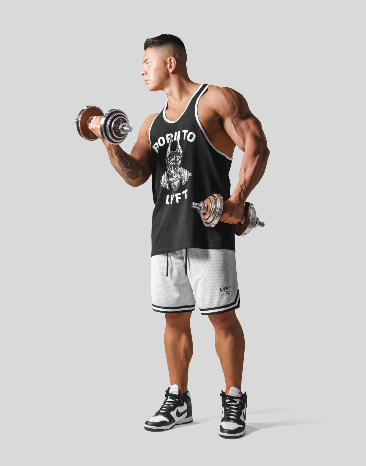 Dog Graphic Training Tanktop - Black