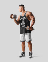 Dog Graphic Training Tanktop - Black