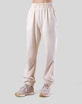 Wide Rib Sweat Pants - Ivory