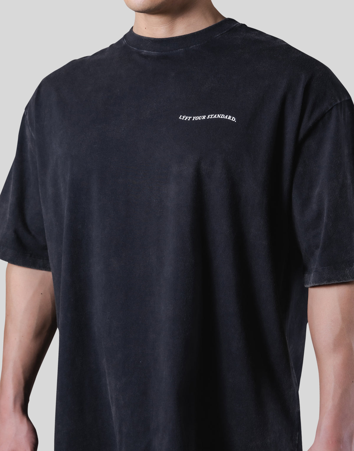 Lion Ring Vintage Big T-Shirt - Black
