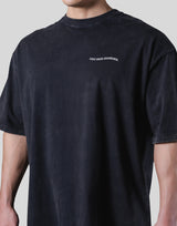 Lion Ring Vintage Big T-Shirt - Black