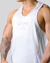 Back Mesh Training Tanktop - White