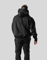 Big Y Oversize Stretch Sweat Hoodie - Black
