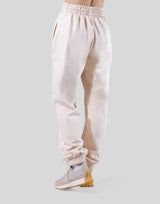 Wide Rib Sweat Pants - Ivory