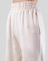 Wide Rib Sweat Pants - Ivory