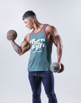 Old Logo Piping Tanktop - Green