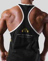 LÝFT × Power House Gym Logo TankTop - Black