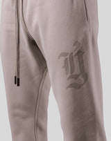 Old English Sweat Pants - Beige