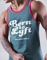 Old Logo Piping Tanktop - Green