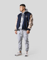 Message Ring Stadium Jacket - Navy