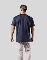 2Way Stretch Standard T-Shirt - Navy