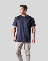 2Way Stretch Standard T-Shirt - Navy