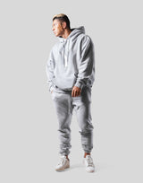 Big Y Oversize Stretch Sweat Hoodie - Grey